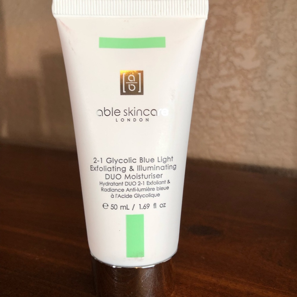 Able Skincare London 2-1 Glycolic Blue Light Exfoliating & Illuminating 1.69 oz